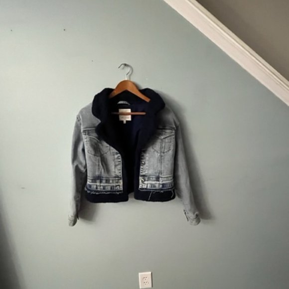 ELLA MOSS Mixed Denim Jacket (S) - Picture 1 of 1
